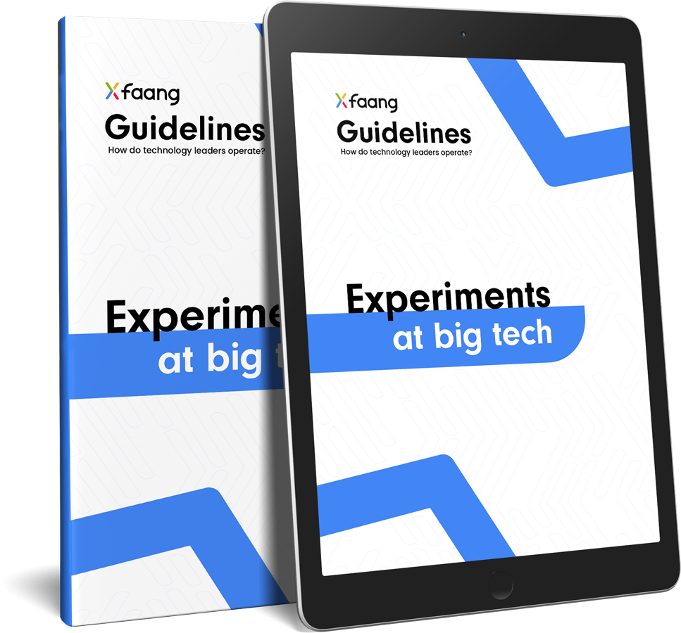 Ebook. How to implement experiments at scale ebook cover